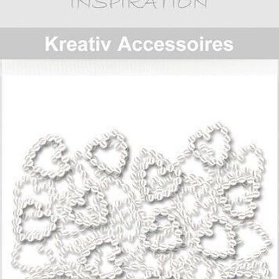 Creative accessories "Mini pack pearl hearts"