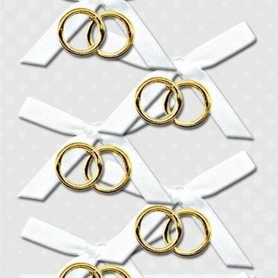 Creative accessories "Wedding rings, gold"
