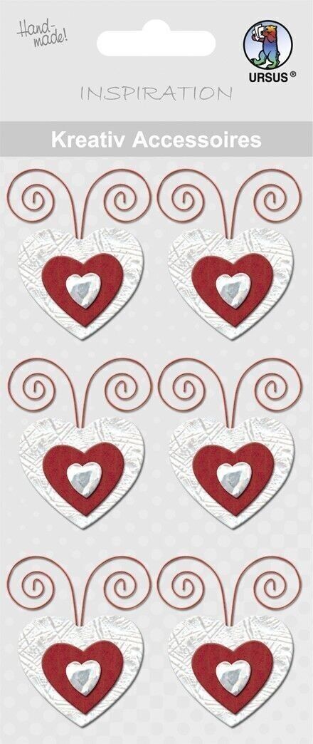 Kreativ Accessoires "Herzen 107"