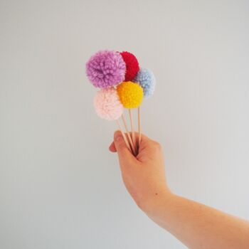 Toppers pompons - Pastel 3