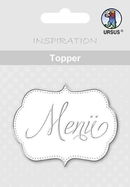 Topper "weiß/silber", Motiv 10