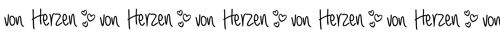 Masking Tape bedruckt "von Herzen 1"