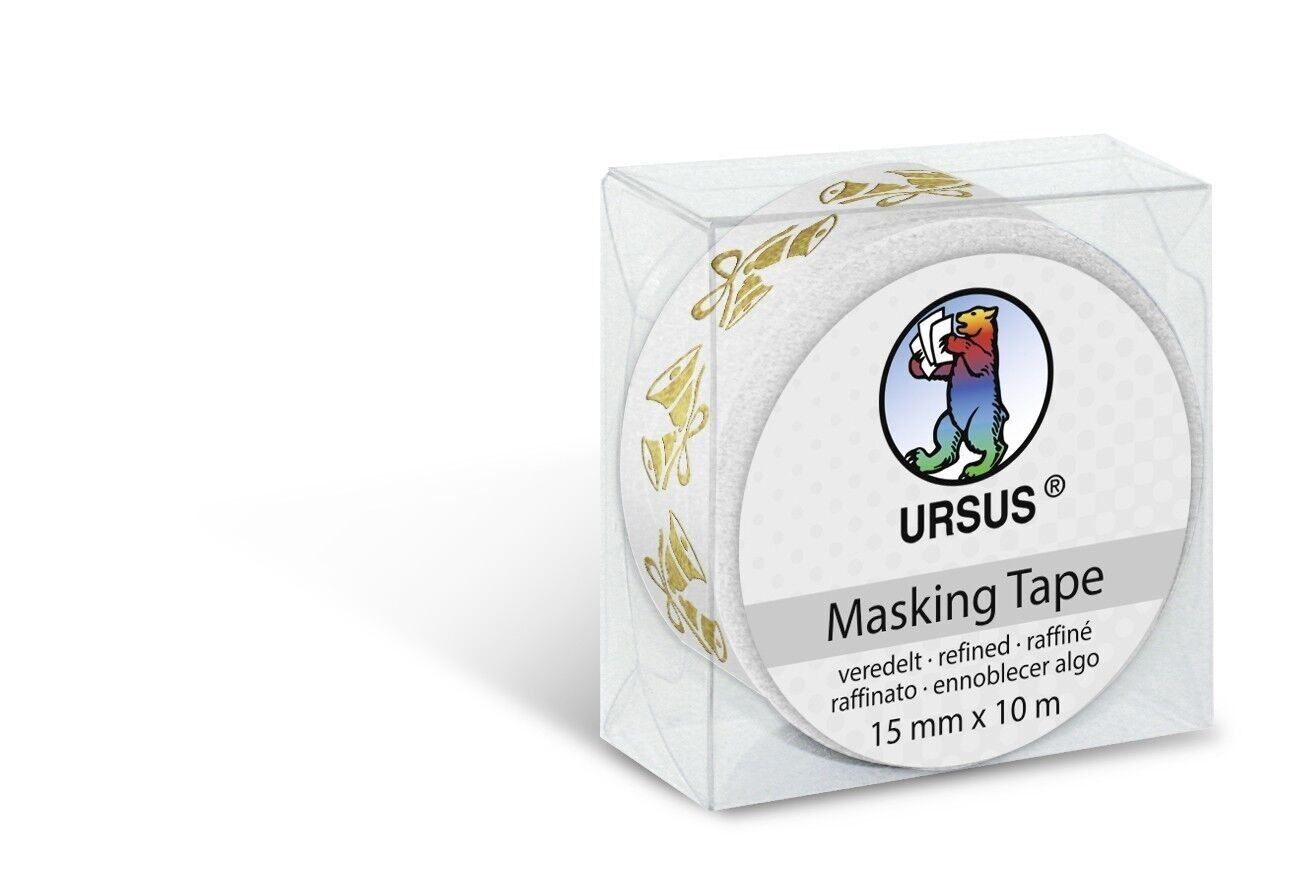 Nastro adesivo raffinato "Campane, oro"