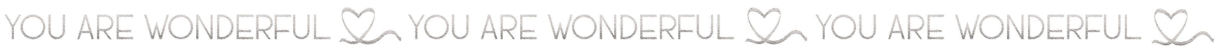 Nastro adesivo raffinato "SEI MERAVIGLIOSO"