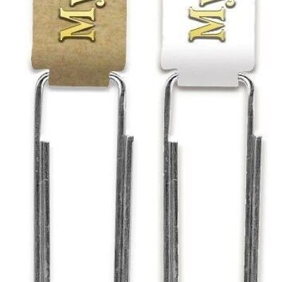 Paper Clips "My favourite, gold"