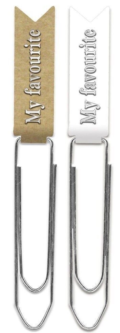 Paper Clips "My favourite, silber"
