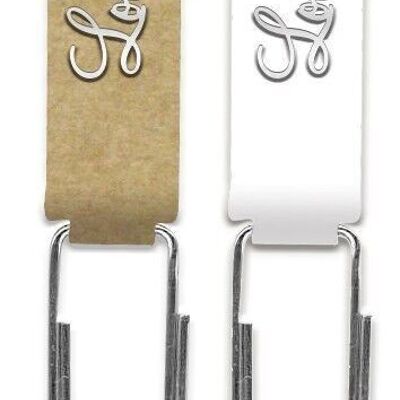 Paper Clips "Love, silber"