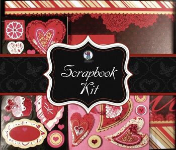 Kit de scrapbooking "Coeurs de coeur" 3