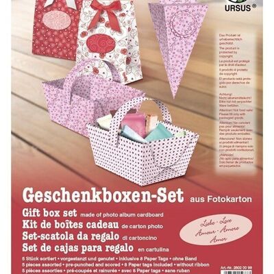 Gift box set "Love"