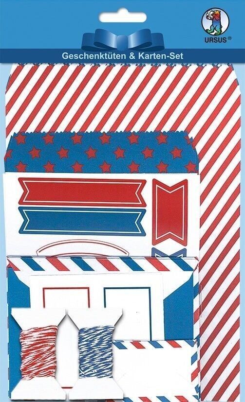 Juego de bolsas y tarjetas de regalo "Martim"