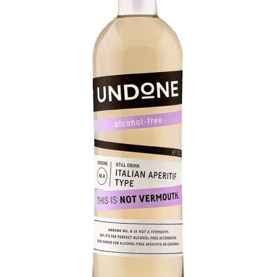 UNDONE NO. 8 THIS IS NOT VERMOUTH ITALIAN APERITIF TYPE