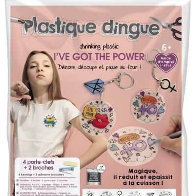 KIT PLASTIQUE DINGUE ACCESSOIRES I VE GOT THE POWER