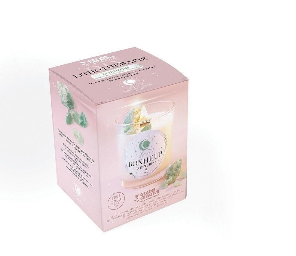 CANDELA LITOTERAPIA AVVENTURINA KIT FAI DA TE