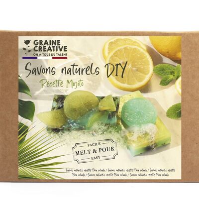 KIT SAVON NATUREL MOJITO 196 x 144 x 45 mm