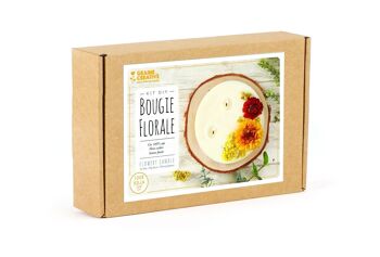 KIT DIY BOUGIE FLORALE 3