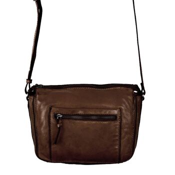 SUNSET BAG - Sac porté épaule, MARRON FONCÉ 1