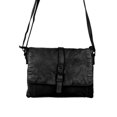SAFARI BAG - Shoulder bag, BLACK