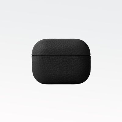 Coque d’Airpods en cuir grainé - Airpods Pro - Panthère