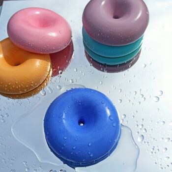 Porte-savon Donut - Bleu Outremer (5 coloris disponibles) 4