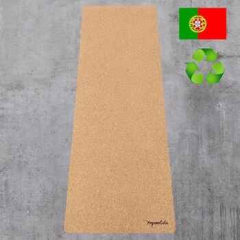 Tapis de yoga recyclé made in Portugal "Neutre" 1