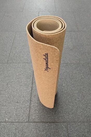 Tapis de yoga recyclé made in Portugal "Neutre" 2
