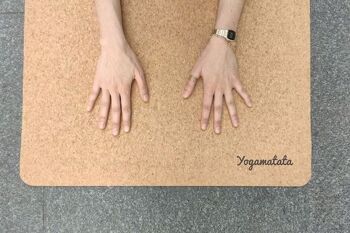 Tapis de yoga recyclé made in Portugal "Neutre" 3