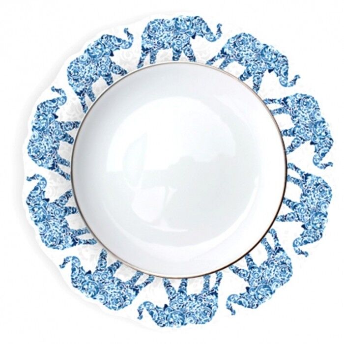 Set de table Maxx Eléphant Bleu - set de 4 -40 cm