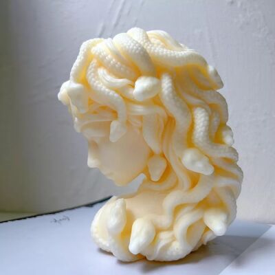 Medusa Profile Candle