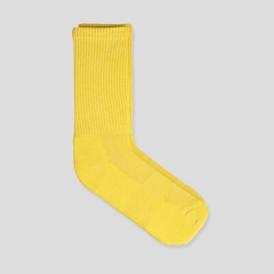 Calcetines deportivos - Amarillo negrita