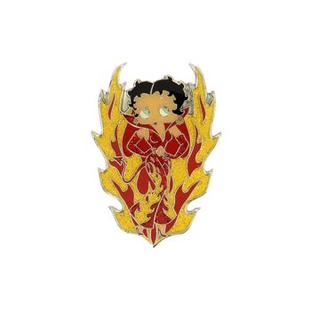 Betty Boop Aimant Frigo Badgirl 1