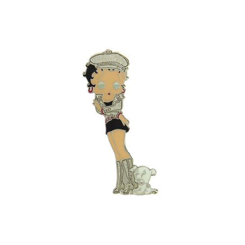 Betty Boop London Fridge Magnet Enamel