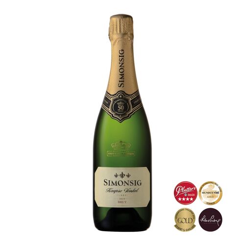 6 Bottiglie Méthode Cap Classique Kaapse Vonkel Brut 2019 - Simonsig