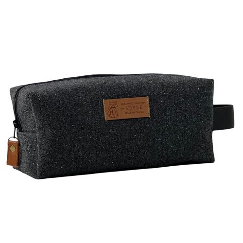 Trousse nomade S, "Vercors" noir