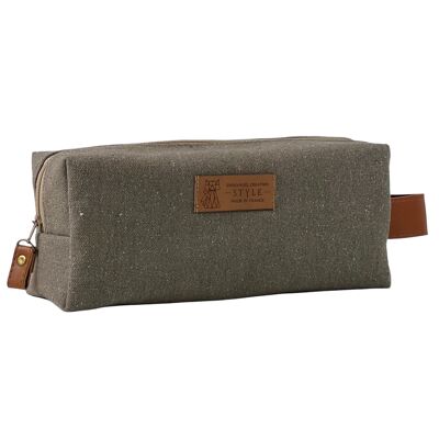 Nomadic pencil case S, "Vercors" taupe