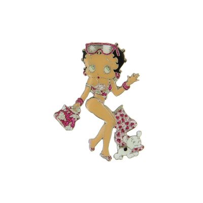 Betty Boop Épinglette Plage Bébé