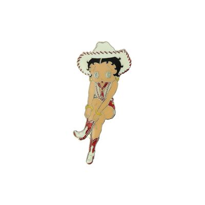 Betty Boop Pin de solapa Cowgirl