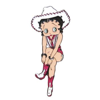 Betty Boop Épinglette Cowgirl 2