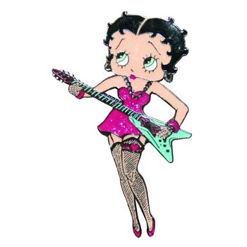 Betty Boop Épinglette Rock Chic 2