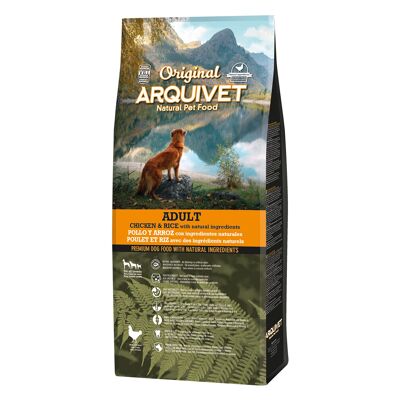 Arquivet-Original - Adult - Pienso para perros adultos - Pollo y arroz - 12 kg