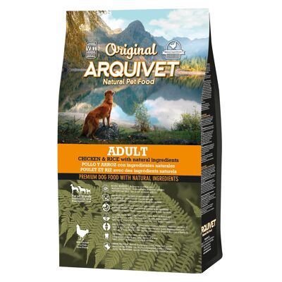 Arquivet-Original - Adult - Pienso para perros adultos - Pollo y arroz - 3 kg