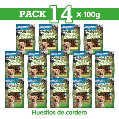 Pack 14 Huesitos de cordero 100gr