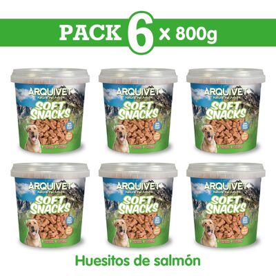 Pack  6 Huesitos de salmón 800 gr