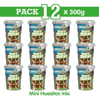 Pack 12 Mini Huesitos Mix 300 gr