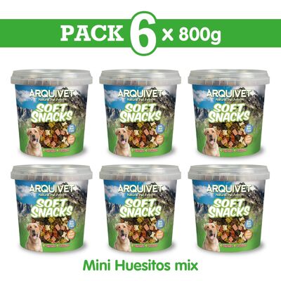 Pack  6 Mini Huesitos Mix 800 gr