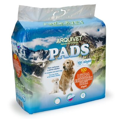 Pads Ultra economic Pack-60x60 cm - 100 uds