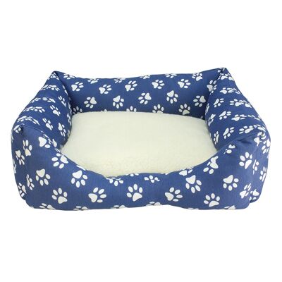 Cama Huellas azules - 70 x 60 x 20 cm