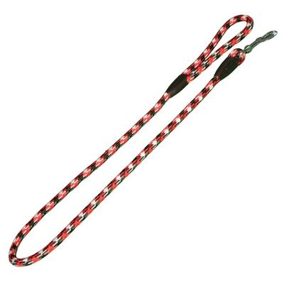 Tirador cuerda de montaña negro y rojo - 1,3 x 120 cm
