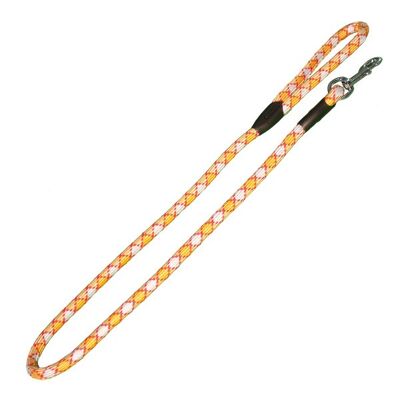 Tirador cuerda de montaña naranja y blanco - 1,3 x 120 cm