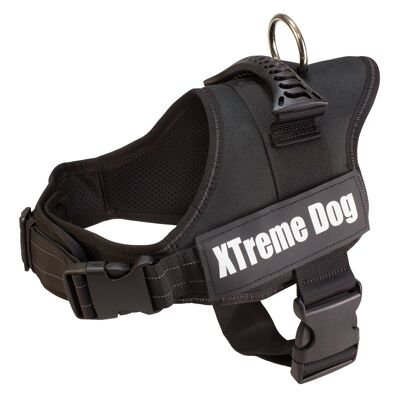 Arnés Xtreme Dog Negro - Talla:S/50-64cm