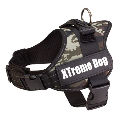 Arnés Xtreme Dog Camuflaje - Talla:S/50-64cm